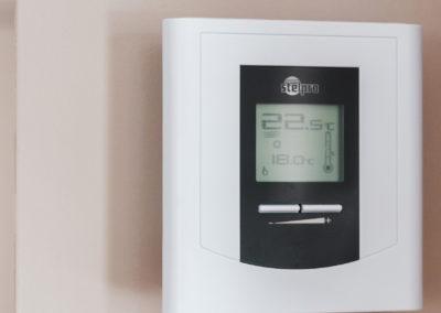 Image of a central heating control